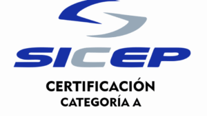Logo oficial del sistema SICEP con texto Certificación Categoría A